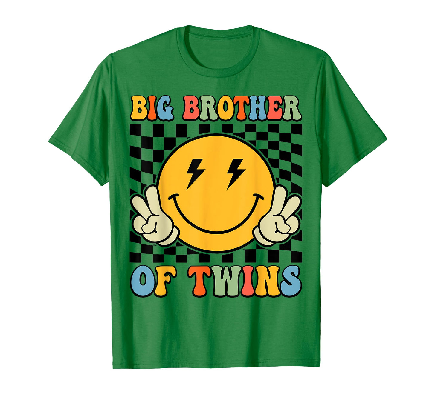 Big Brother Of Twins Older Brother of Twin Announcement T-Shirt