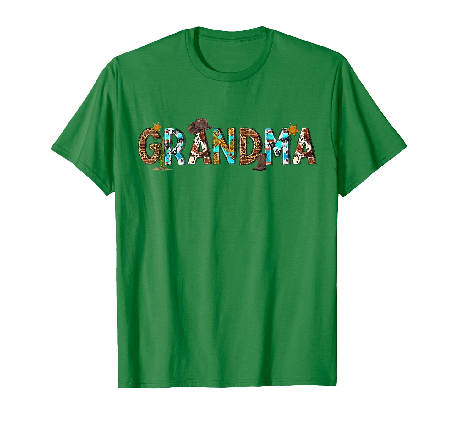Rodeo Grandma Western Country Family Matching Cowboy Cowgirl T-Shirt