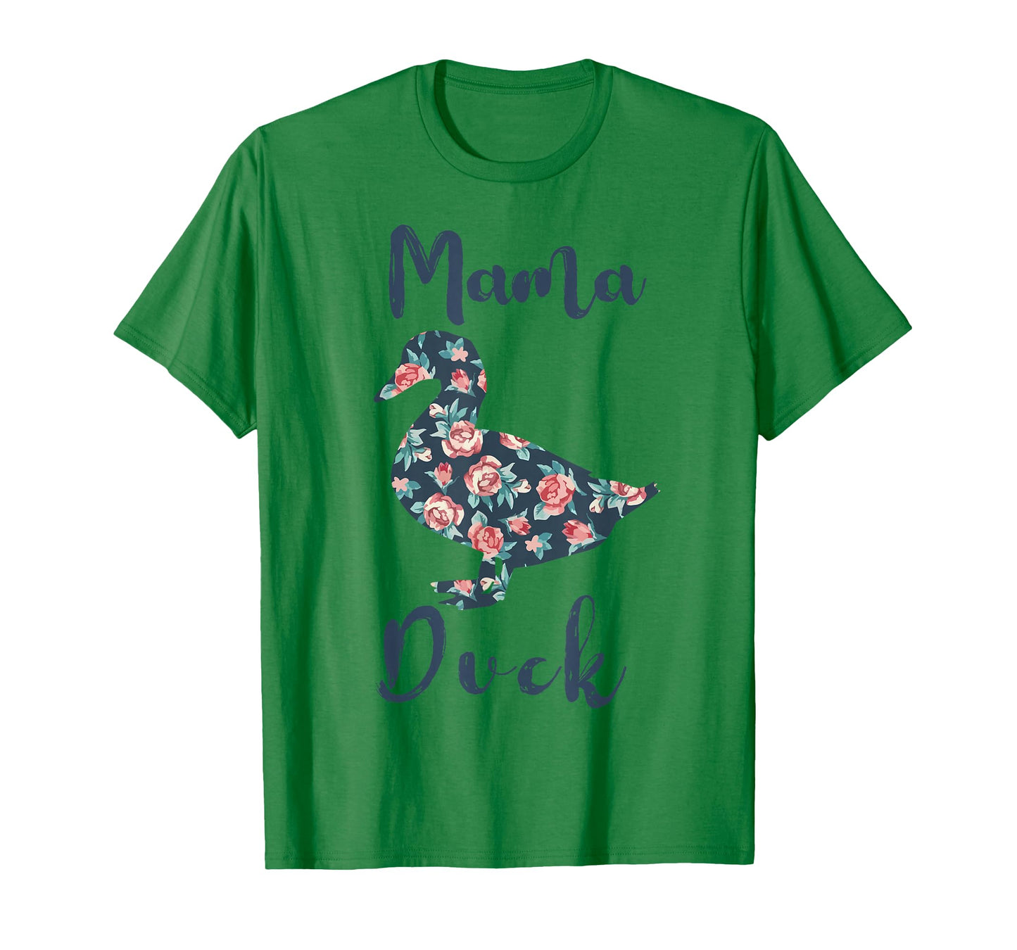 Mama Duck-Shirt Women Farm Mom Funny Mother Day Gift T-Shirt