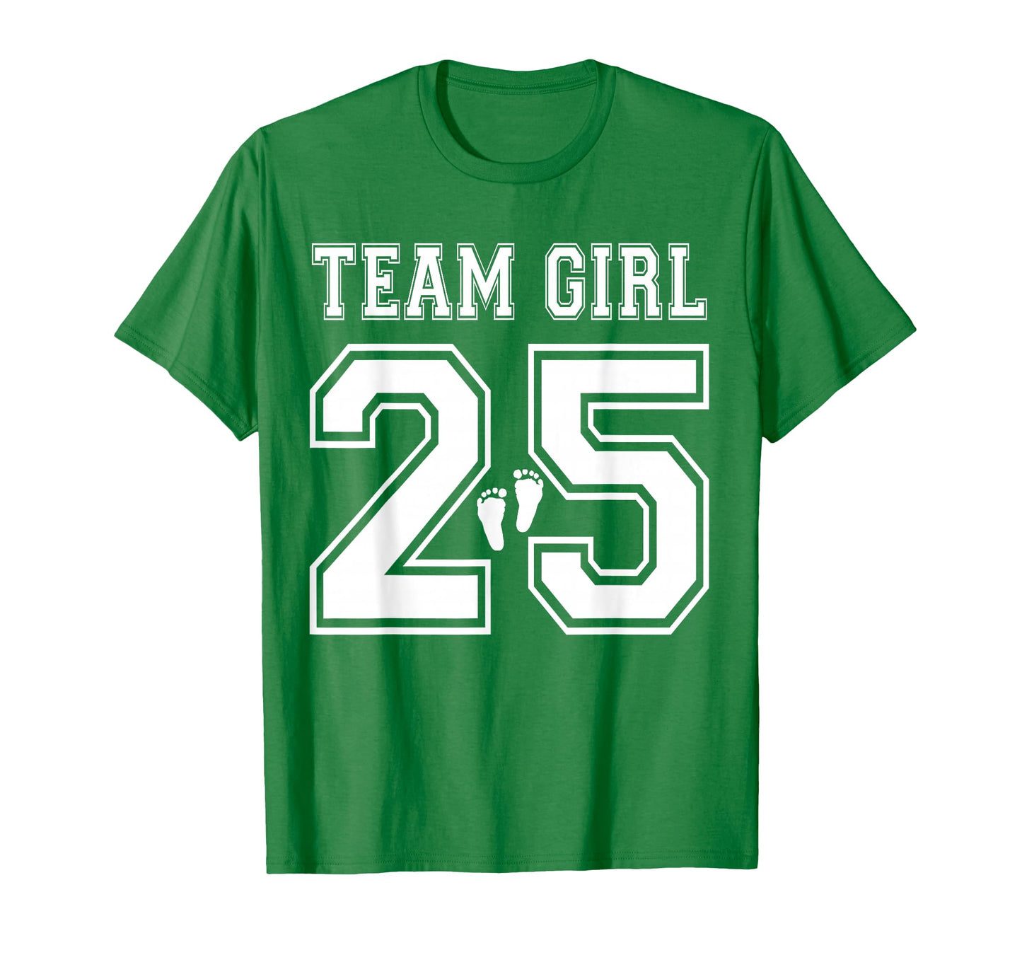 Team Girl 2025 Gender Reveal Girl Baby Shower Adoption T-Shirt