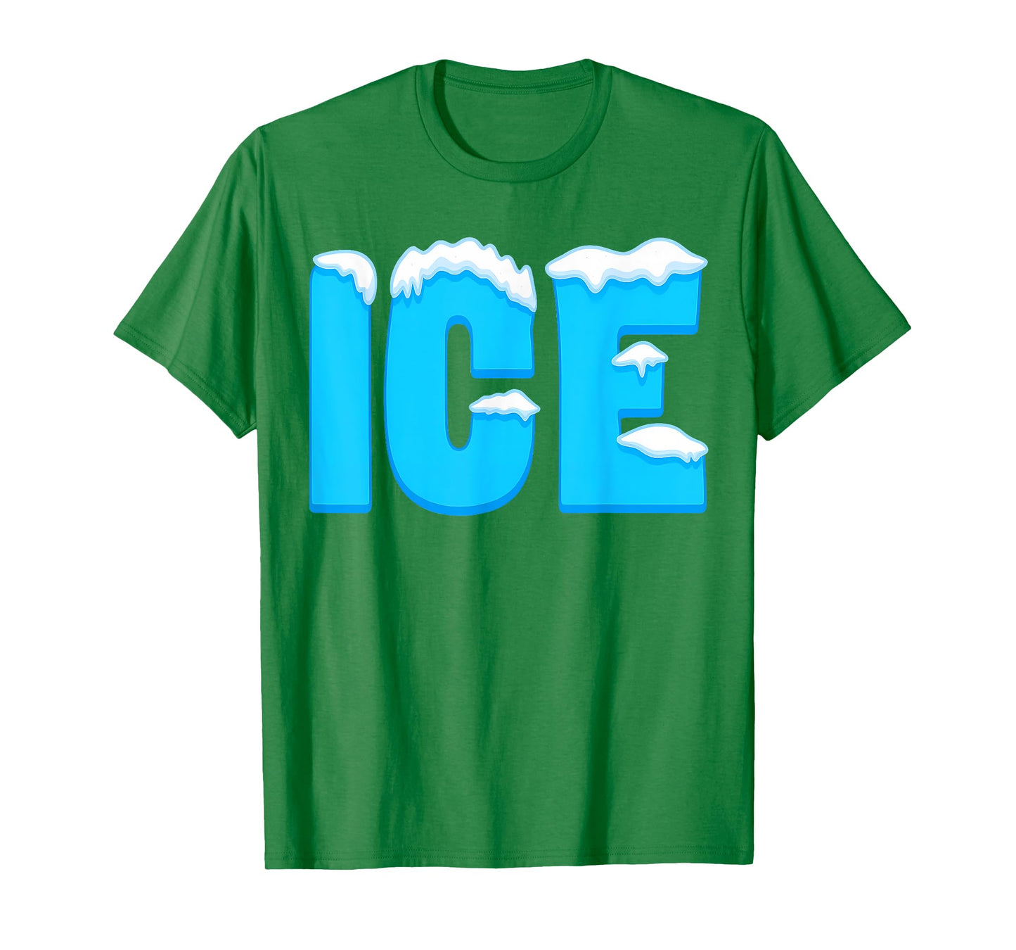 Ice Shirt Adult Kids Men Women Fire and Ice Costume T-Shirt