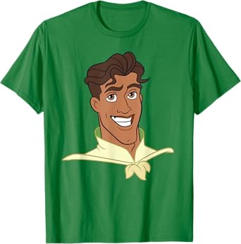 Disney Princess and the Frog Prince Naveen Big Face Costume T-Shirt