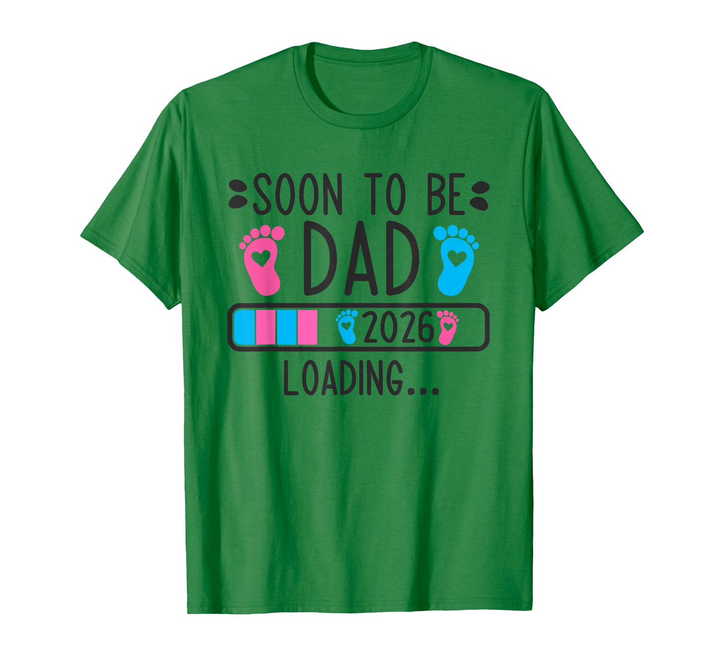 Soon to Be Dad 2026 Loading Pregnancy Announcement 2026 T-Shirt