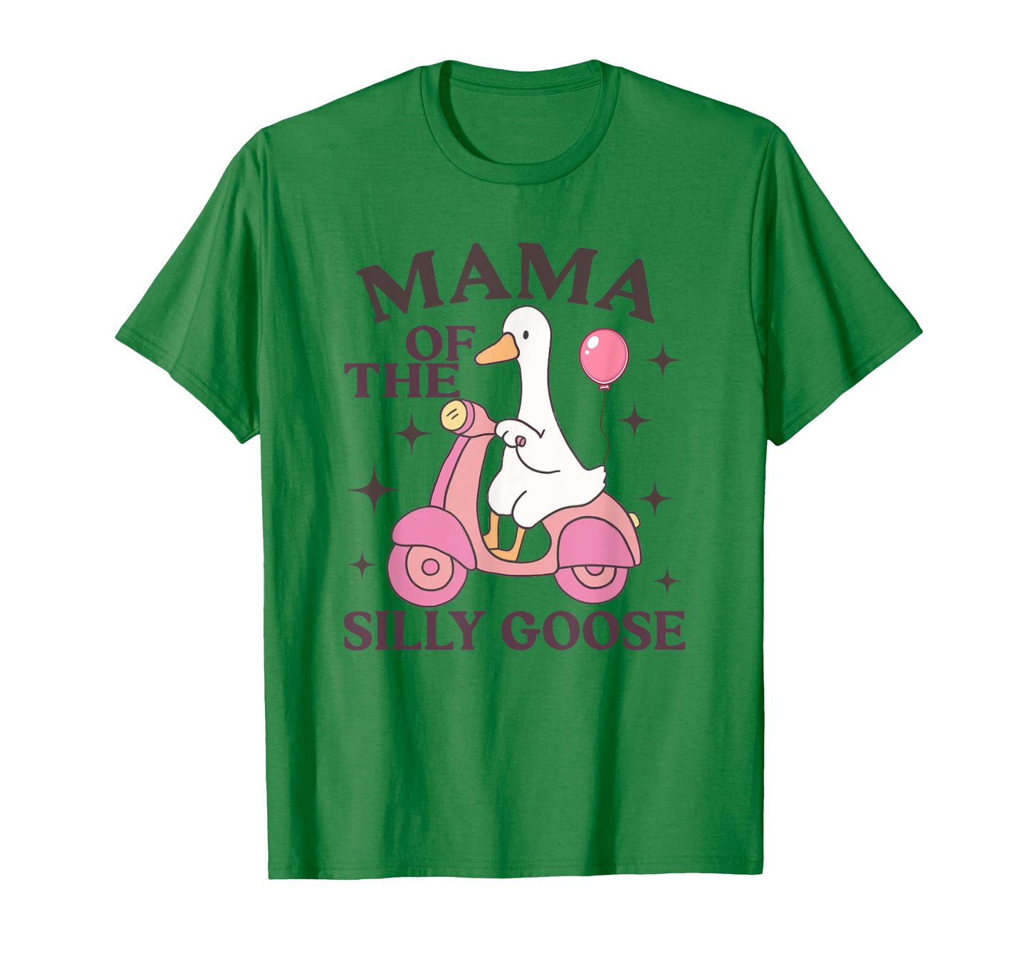 Mama Goose On The Loose Funny Birthday Matching Family T-Shirt