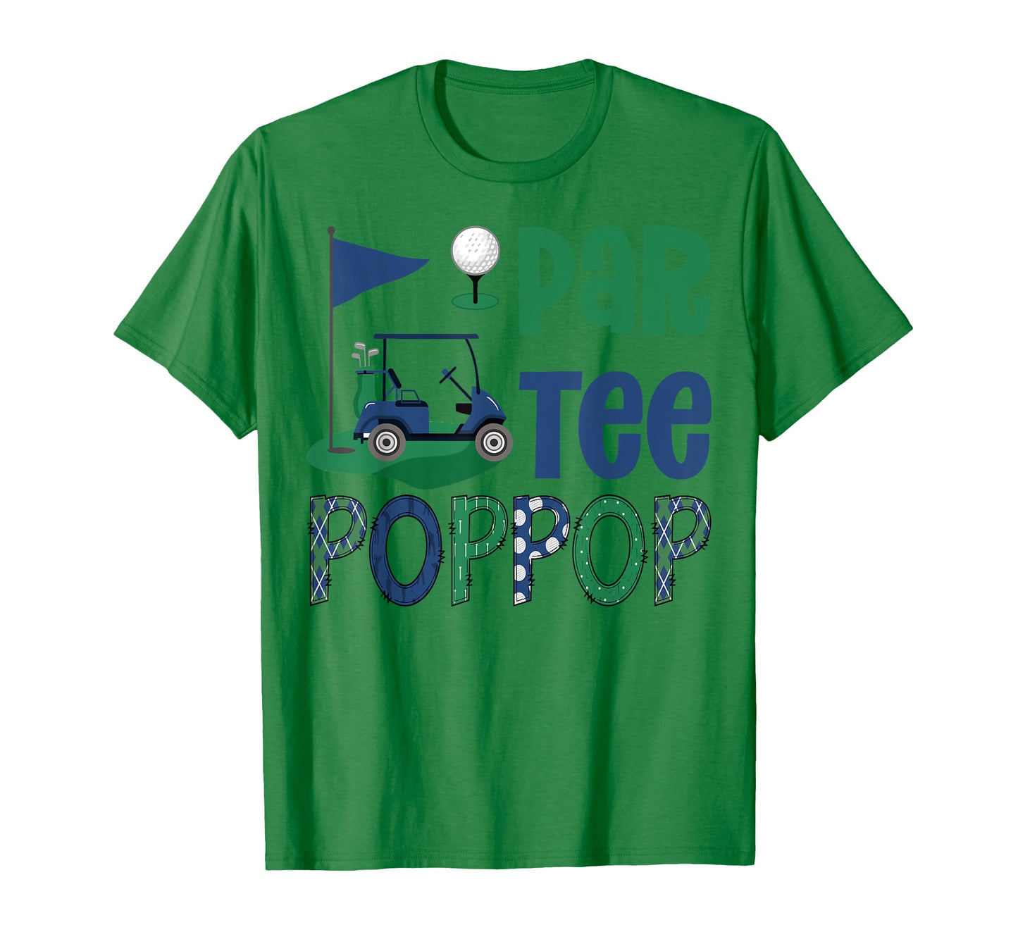 Par-Tee PopPop Golf Lover Birthday Party Family Matching T-Shirt