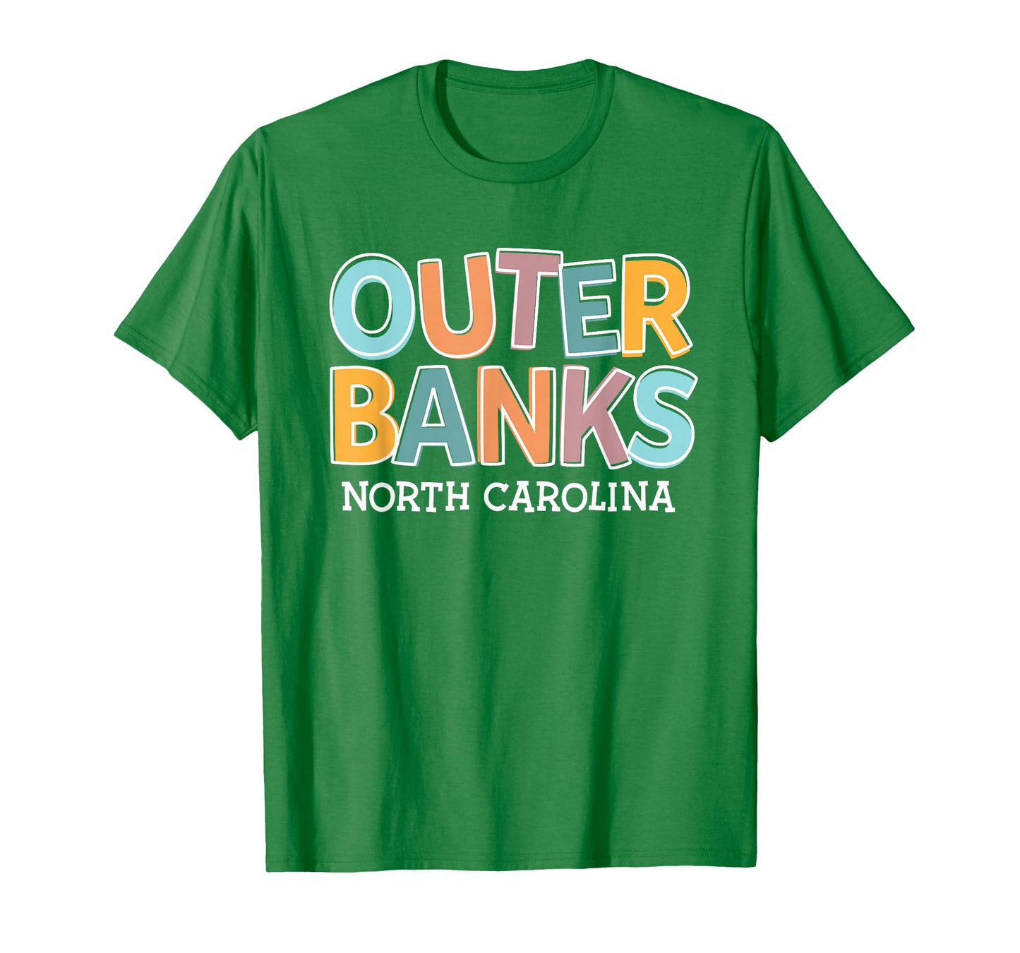 OBX Outer Banks Souvenir Preppy Kids Boys Girls Toddler T-Shirt