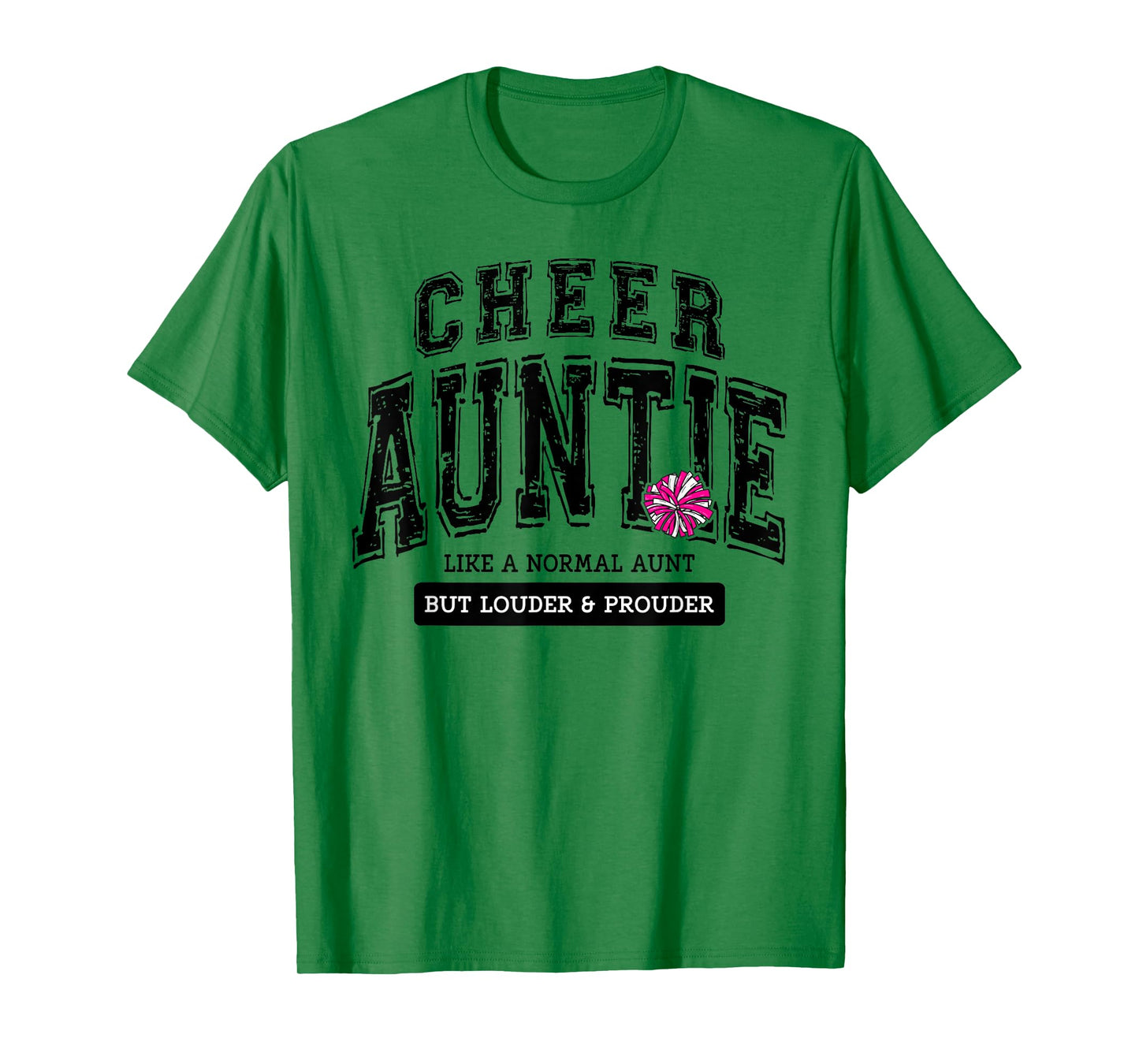 Cheer Auntie Matching Aunt Loud Proud Family Cheerleader T-Shirt