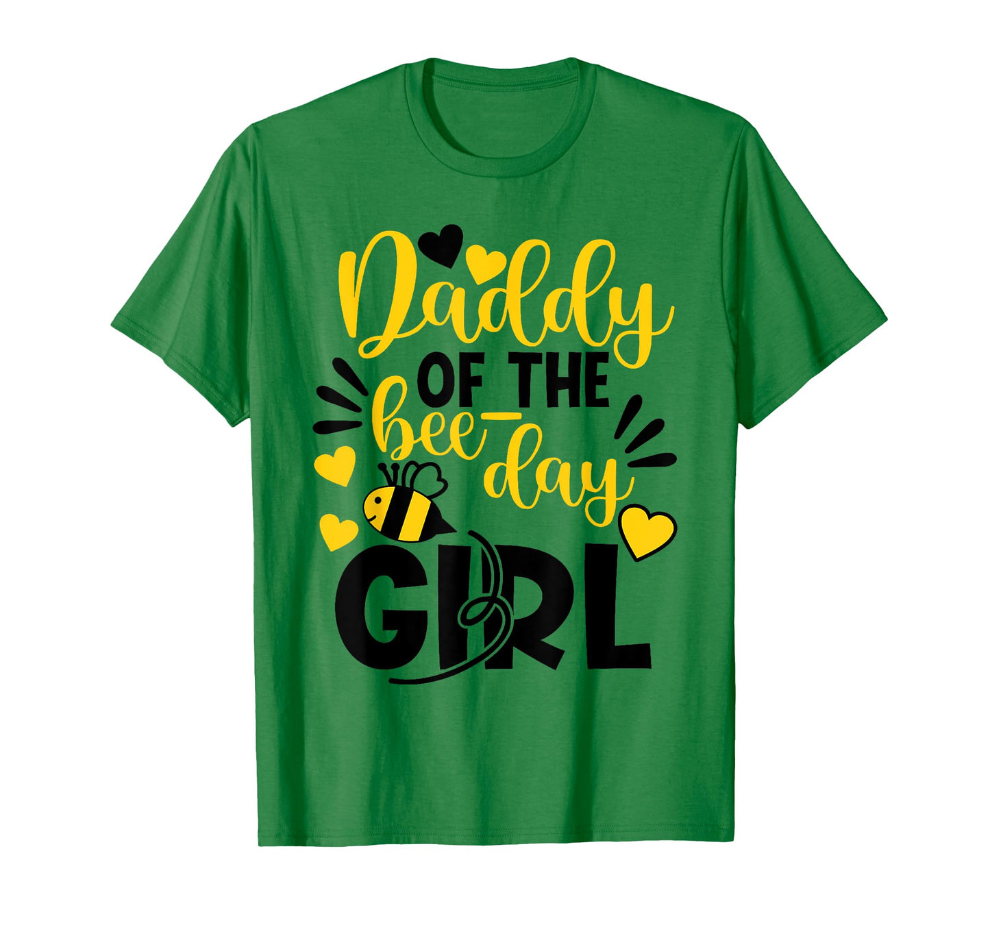 Daddy Of The Bee Day Girl Hive Party Matching Birthday T-Shirt