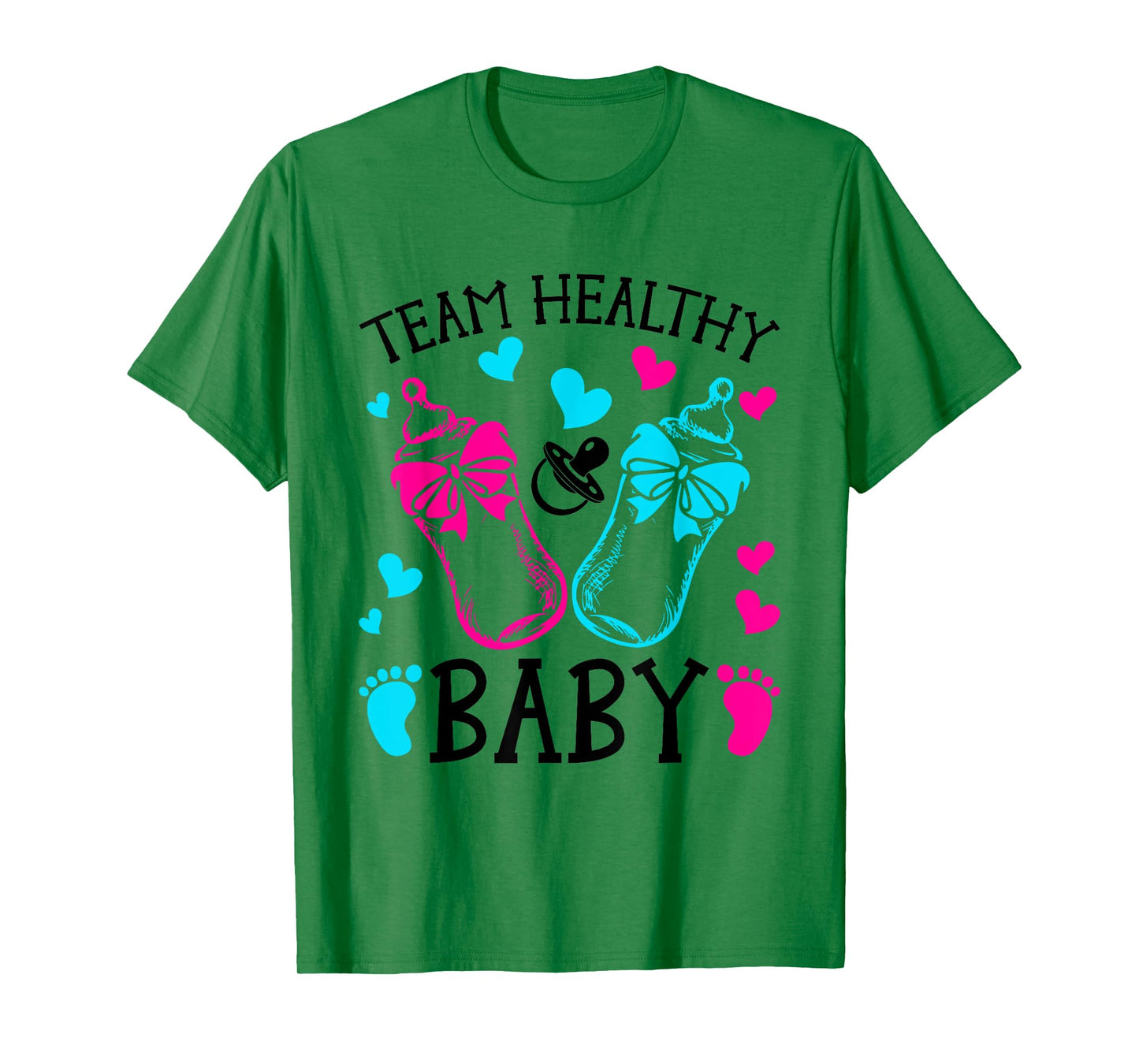 Team Healthy Baby Gender Reveal Party T-Shirt