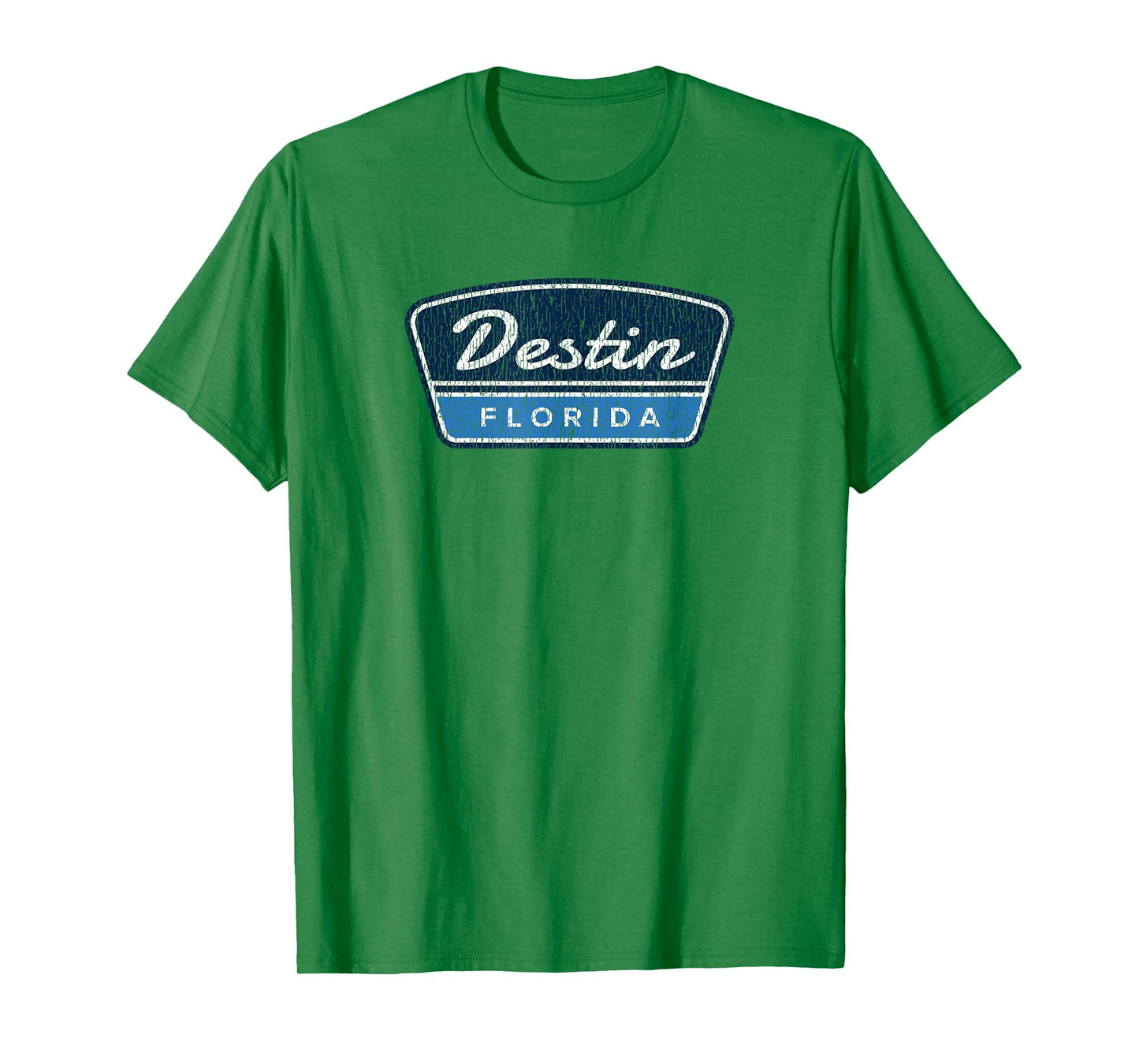 Destin Florida Retro Vintage Souvenir Badge T-Shirt