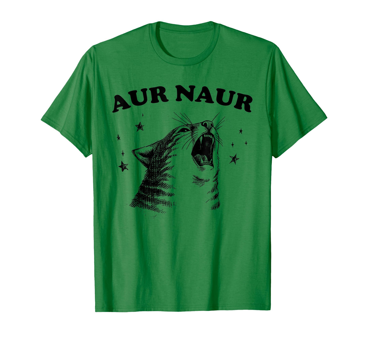 Funny Aur Naur Cat Style Oh No Surprised Cat Animal Lover T-Shirt