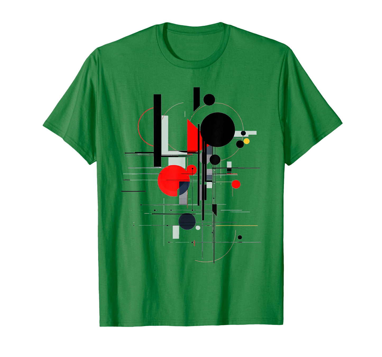 Art Abstract Motif Painting Artwork Geometric T-Shirt