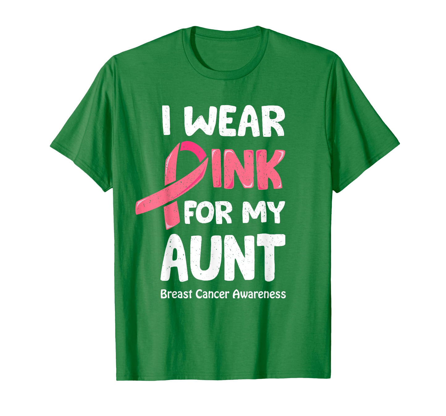 I Wear Pink For My Aunt Shirt, Breast Cancer Aunt TShirt T-Shirt