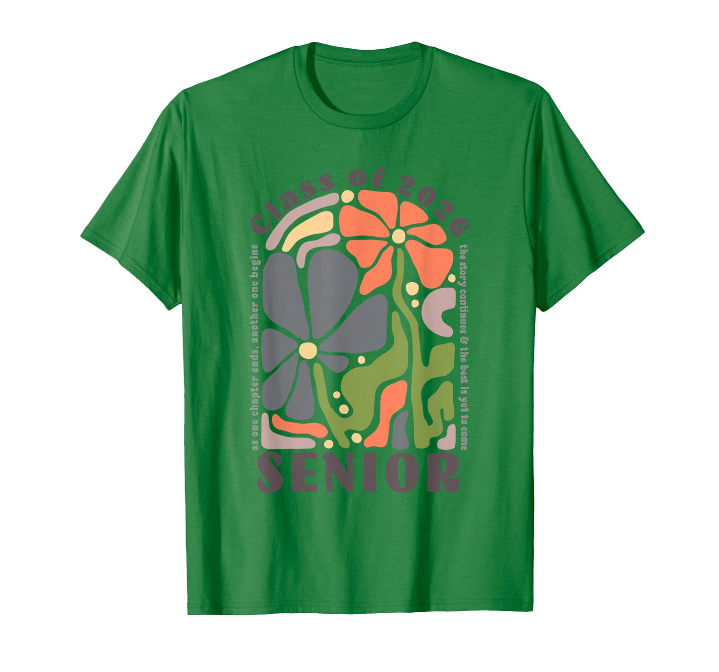 Senior 2026 Boho Floral Class of 2026 High School Senior T-Shirt
