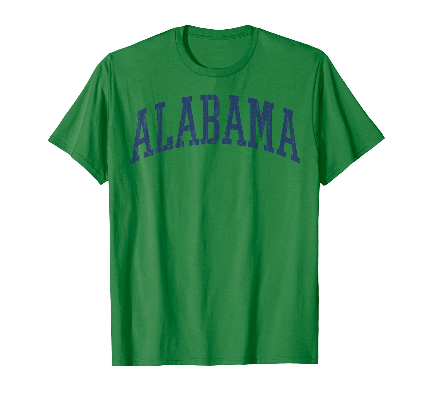 Alabama White AL State Graphic Vintage Sports Lover T-Shirt