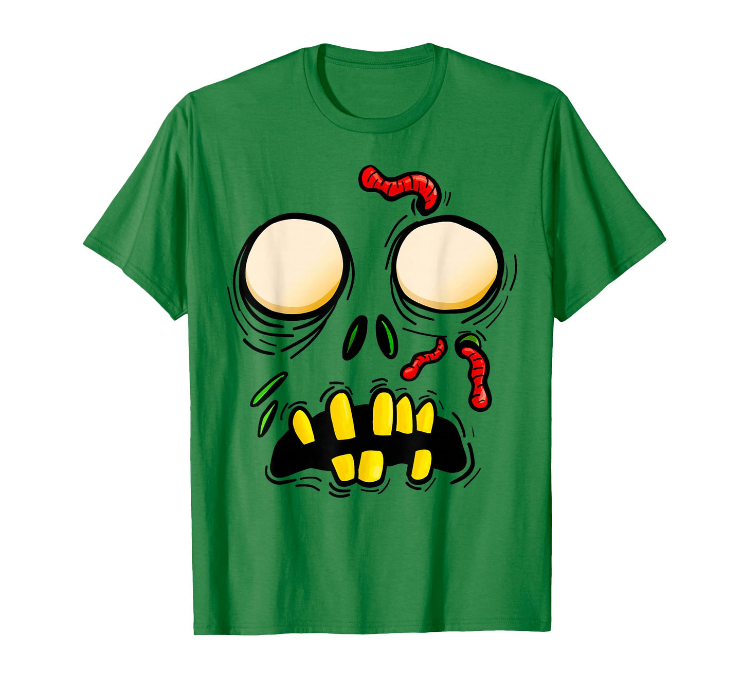 Zombie Face Halloween Costume Matching Family Men Women Kids T-Shirt