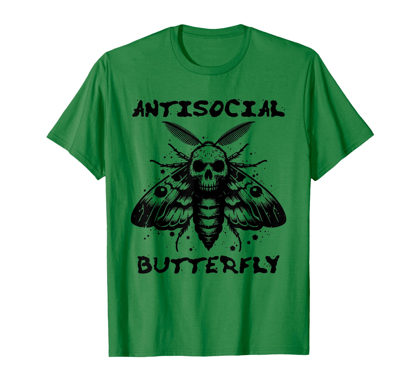 Antisocial Butterfly, Funny with a death head moth T-Shirt