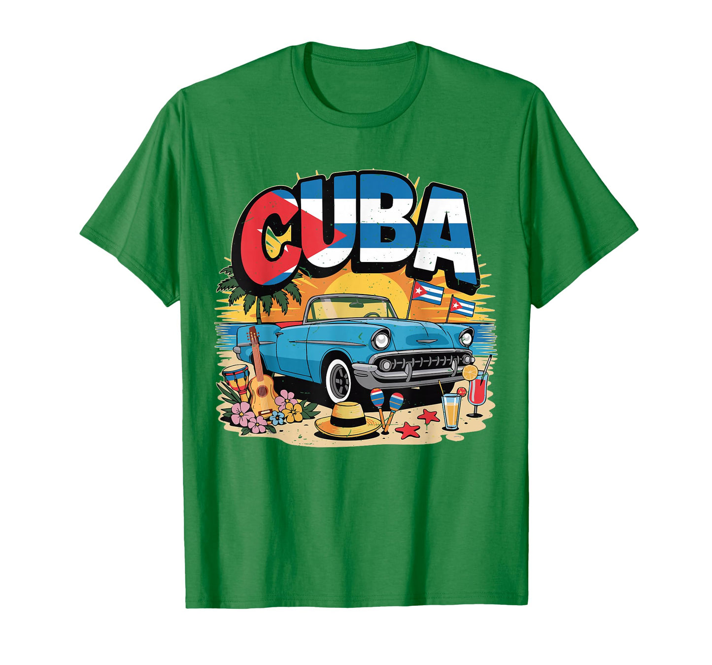 Toddler White Cuban La Cubanita Cuba Flag Hispanic Heritage T-Shirt