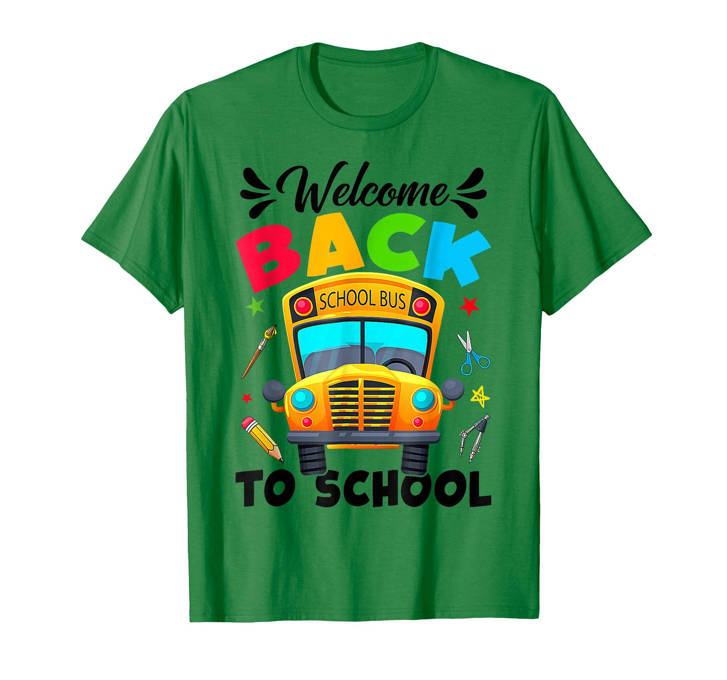 Welcome Back To School Funny Outfit School Bus Driver T-Shirt