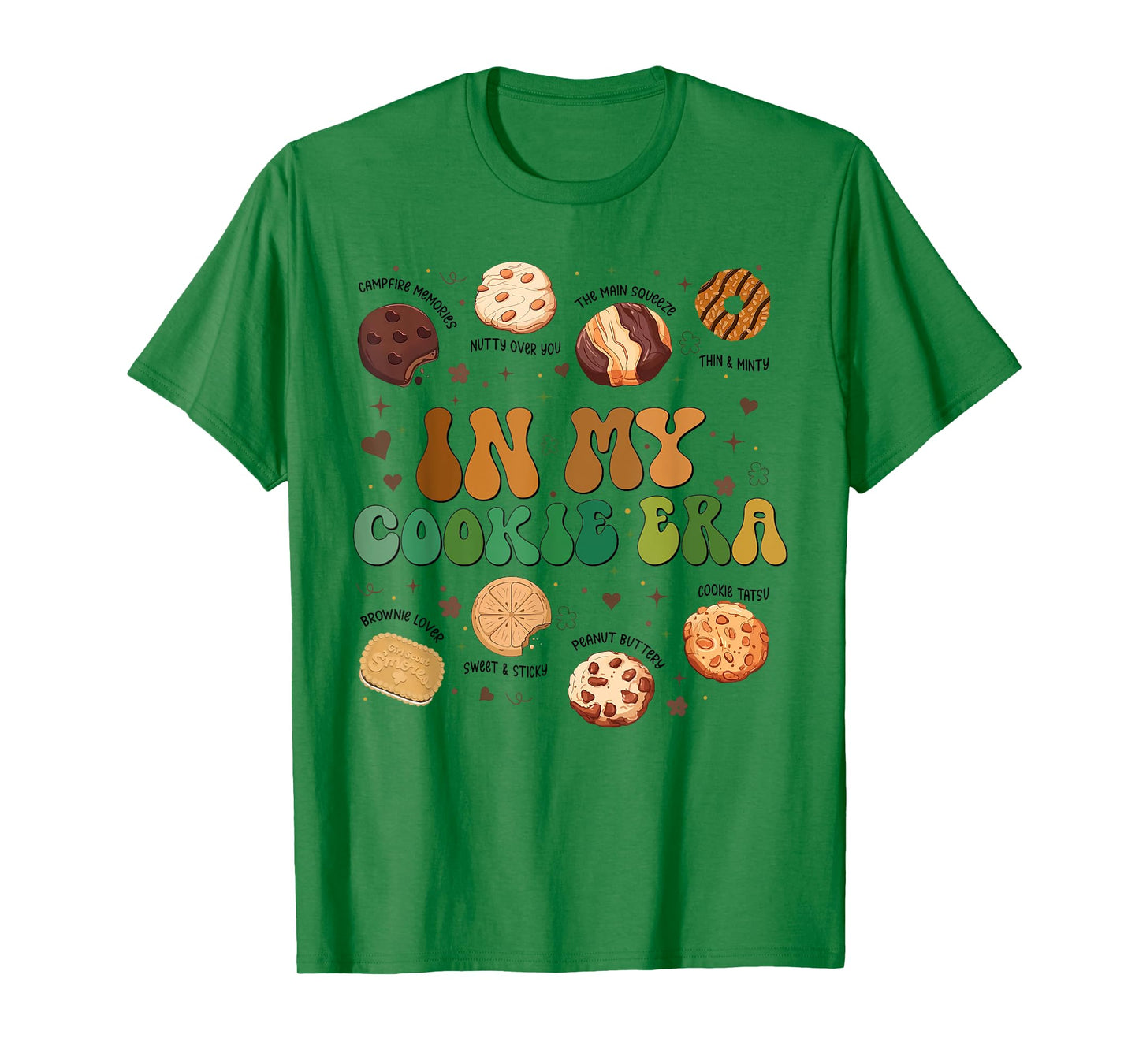 In My Cookie Era Cookie Dealer Era Scout Mom Girls Kids T-Shirt