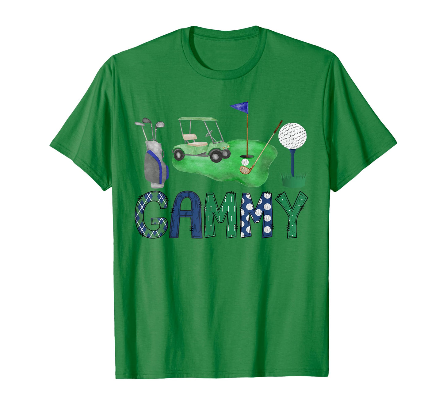 Gammy Of The Birthday Boy Hole in One Golf Sport Matching T-Shirt