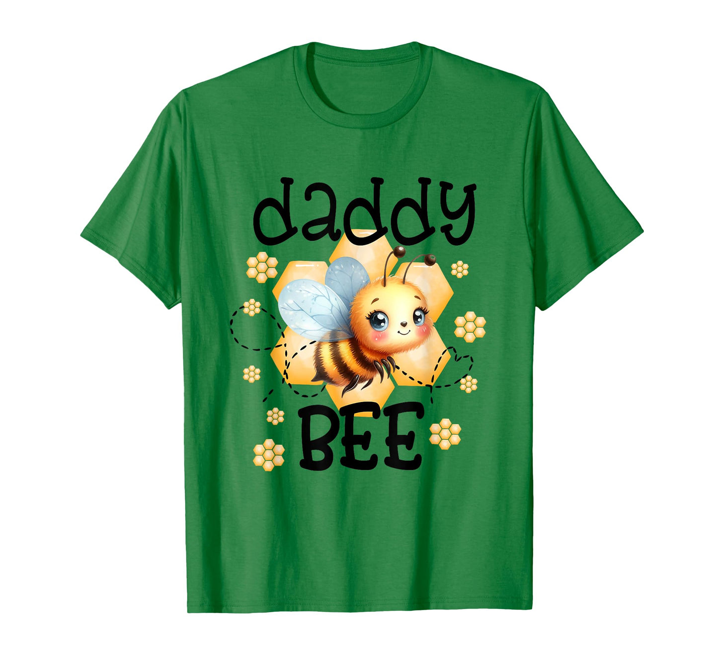Family Bee Shirts Daddy First Bee Day Outfit Birthday Tee T-Shirt