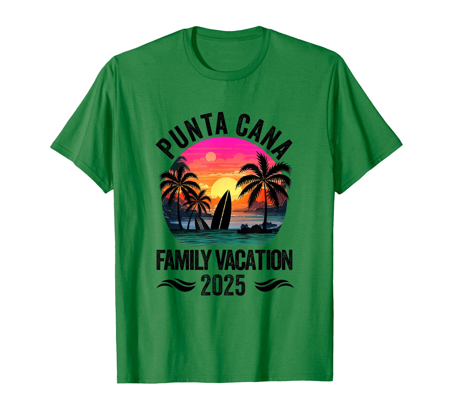 Punta Cana Family Vacation 2025 Matching Outfits Beach T-Shirt