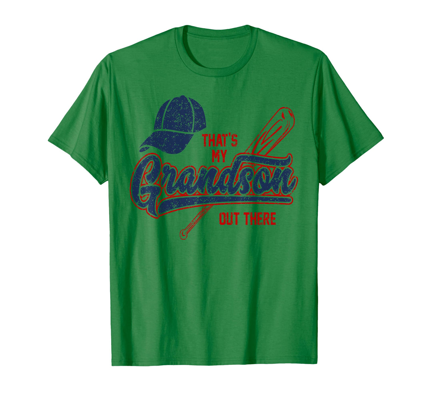 Thats My Grandson Out There Baseball Grandma Mother's Day T-Shirt