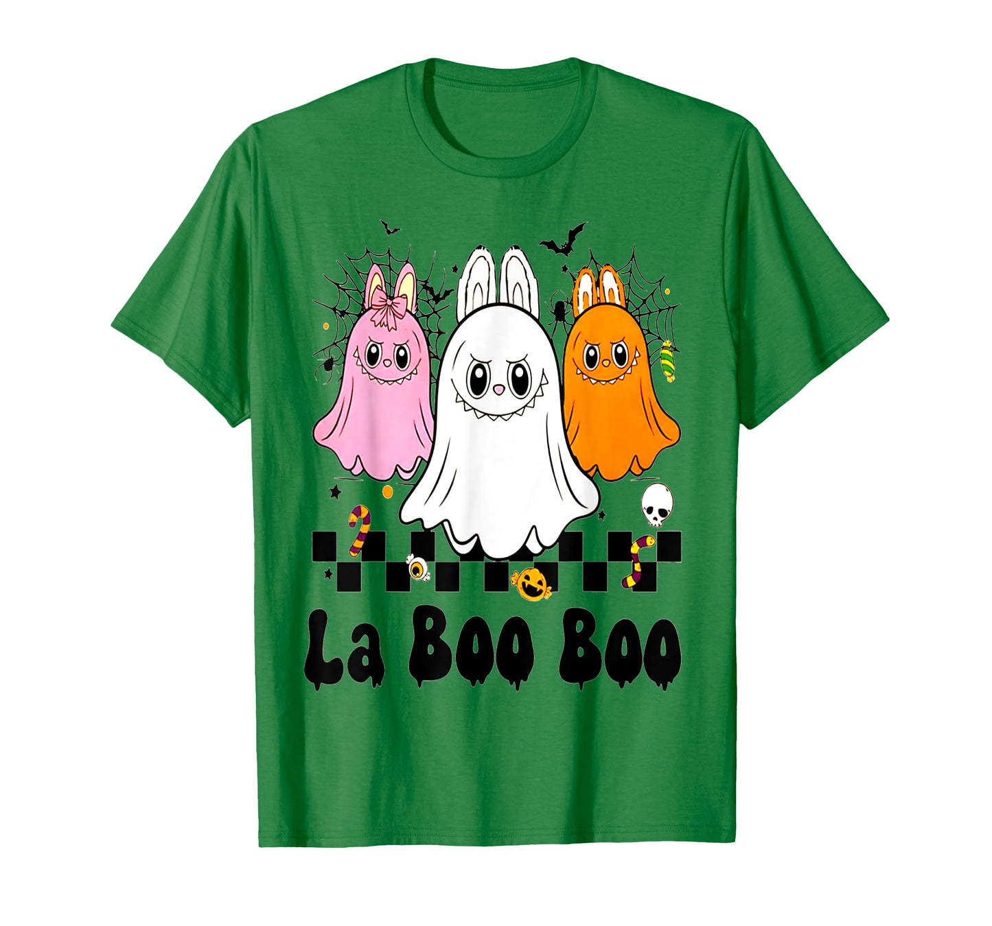 Cute Laboo Boo Ghost Halloween Shirt for Adults Boys Girls T-Shirt