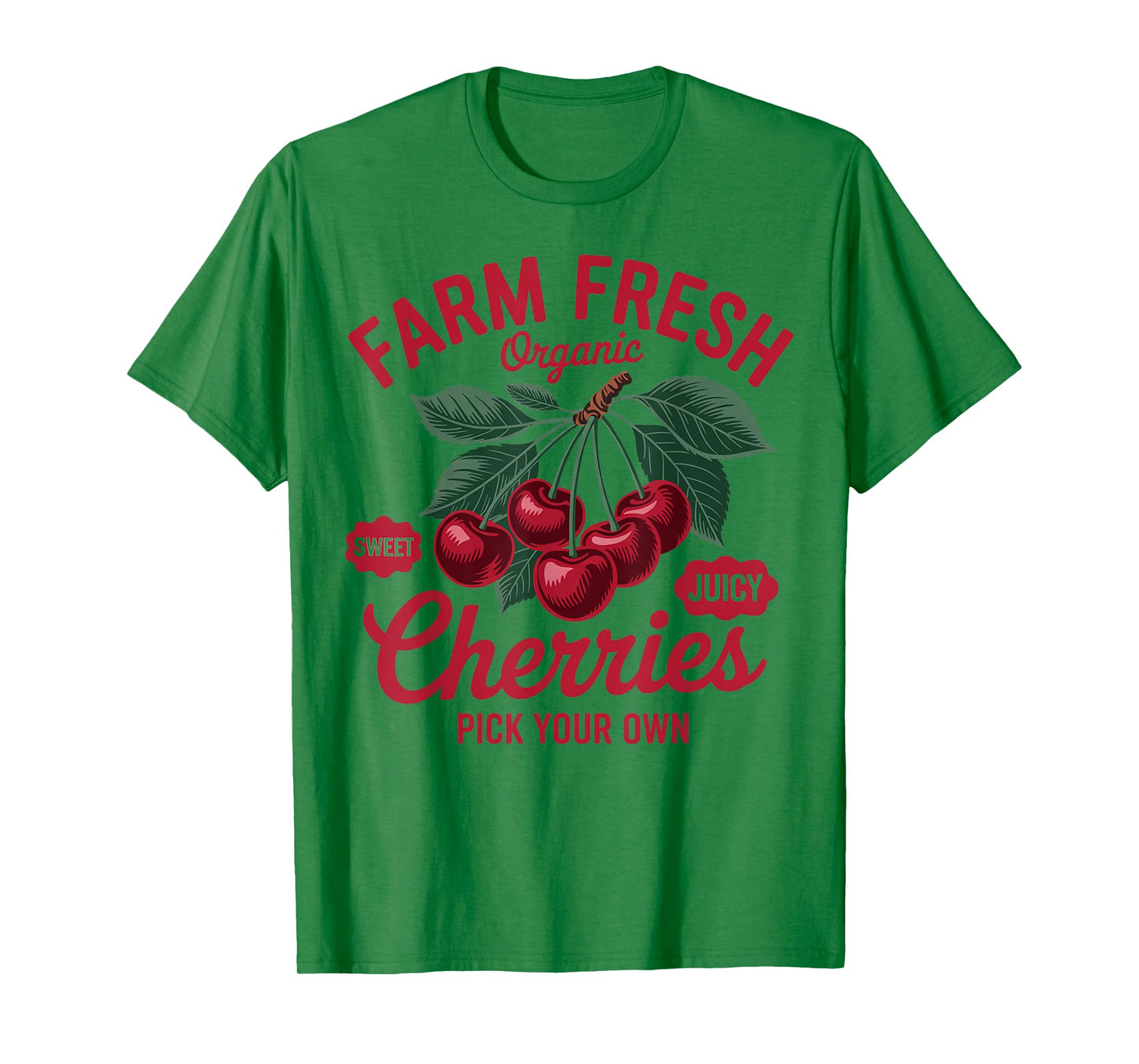 Cherry Lover Farmers Market Farmer Farm A Fresh Cherries T-Shirt