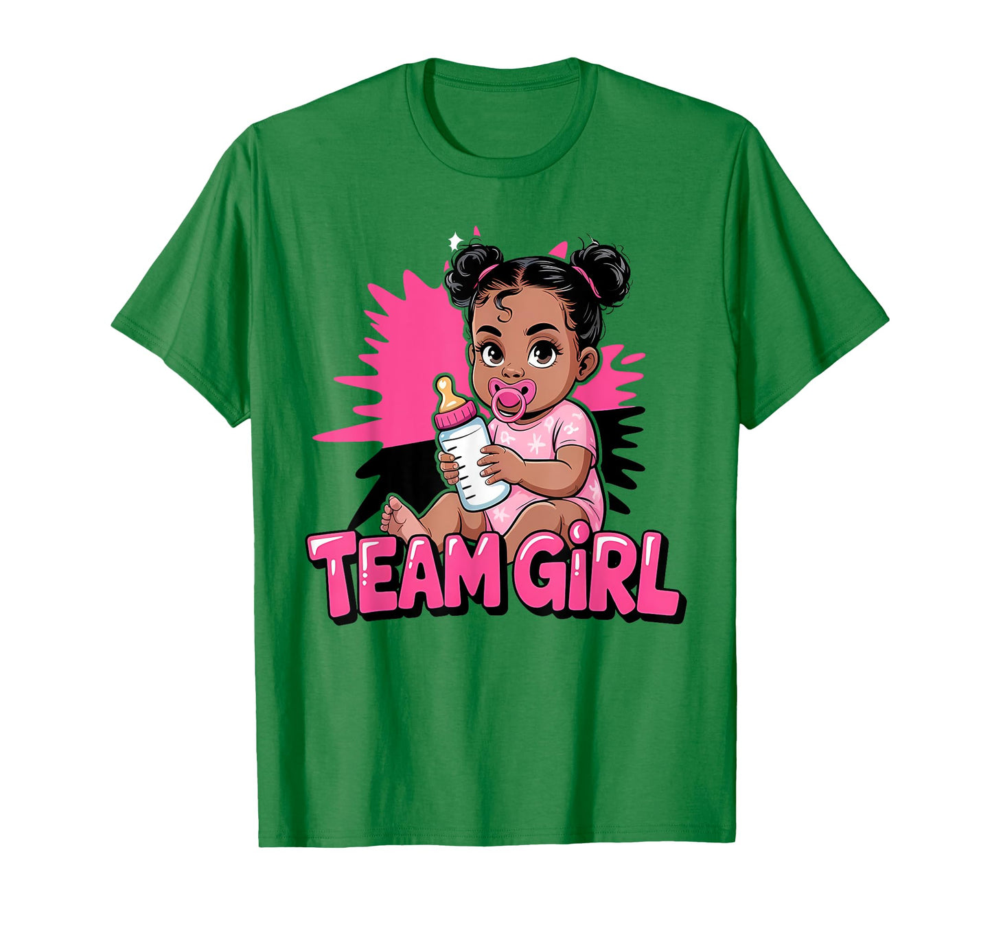 Team Girl Baby Gender Reveal Party Kid T-Shirt