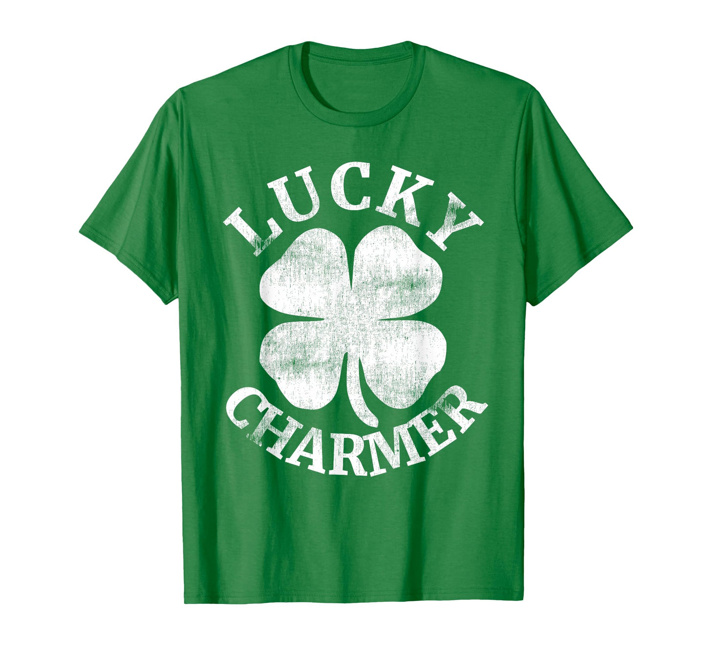 LUCKY CHARMER Funny St. Patrick's Day TShirt Boys Kids Girl T-Shirt