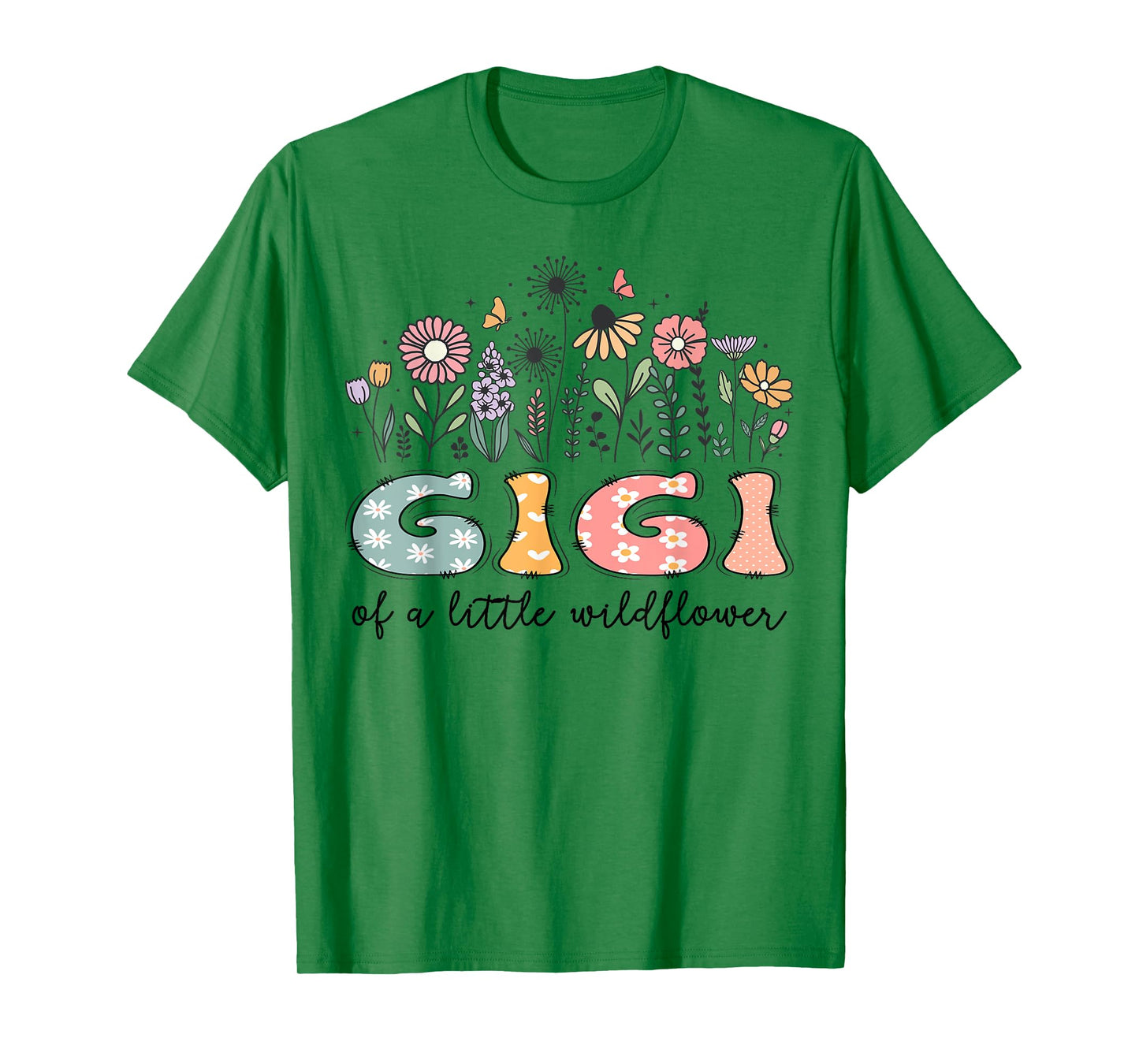 Gigi Of The Little Wildflower Baby Birthday Party T-Shirt