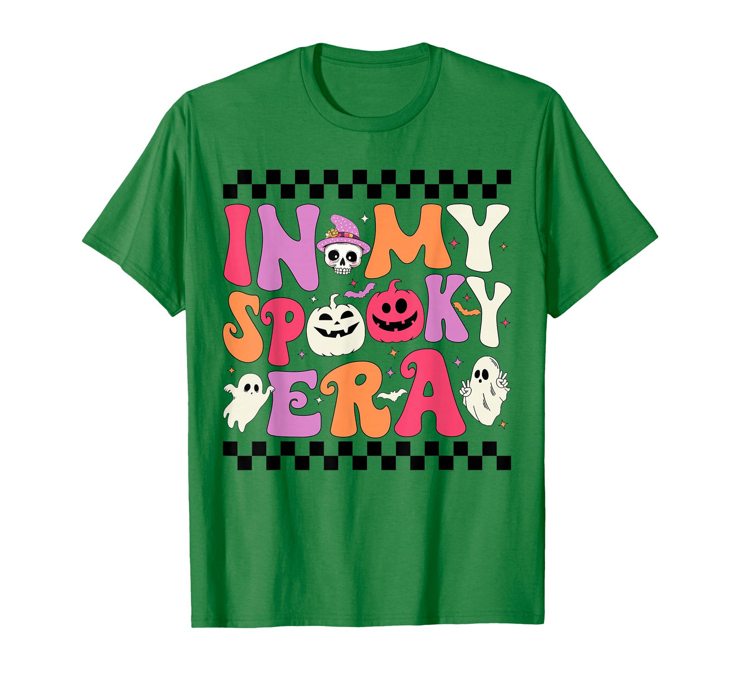 In My Spooky Era Halloween Ghost Groovy Hippie Halloween T-Shirt