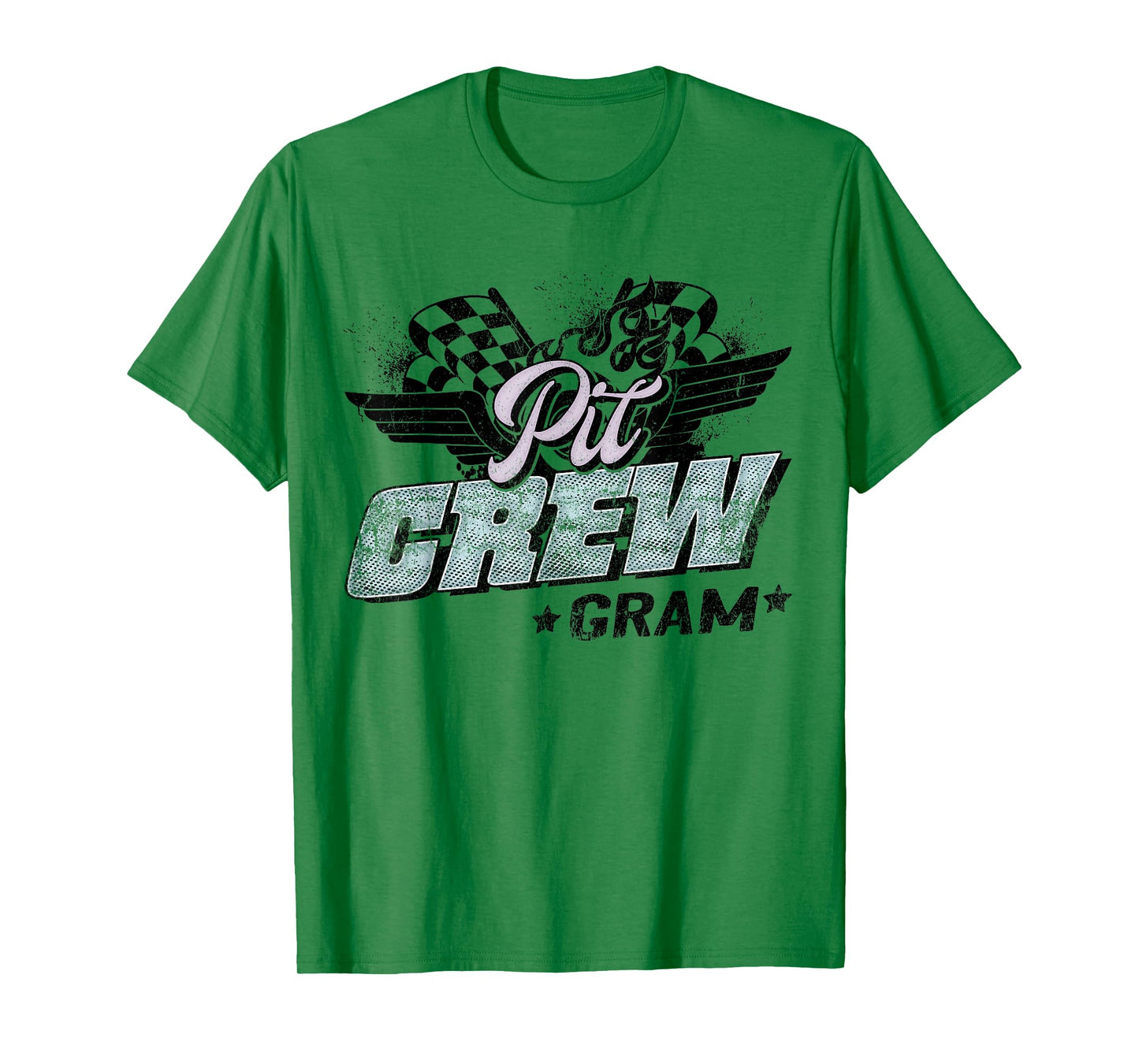Pit Crew Gram Race Car Birthday Family Race Car T-Shirt