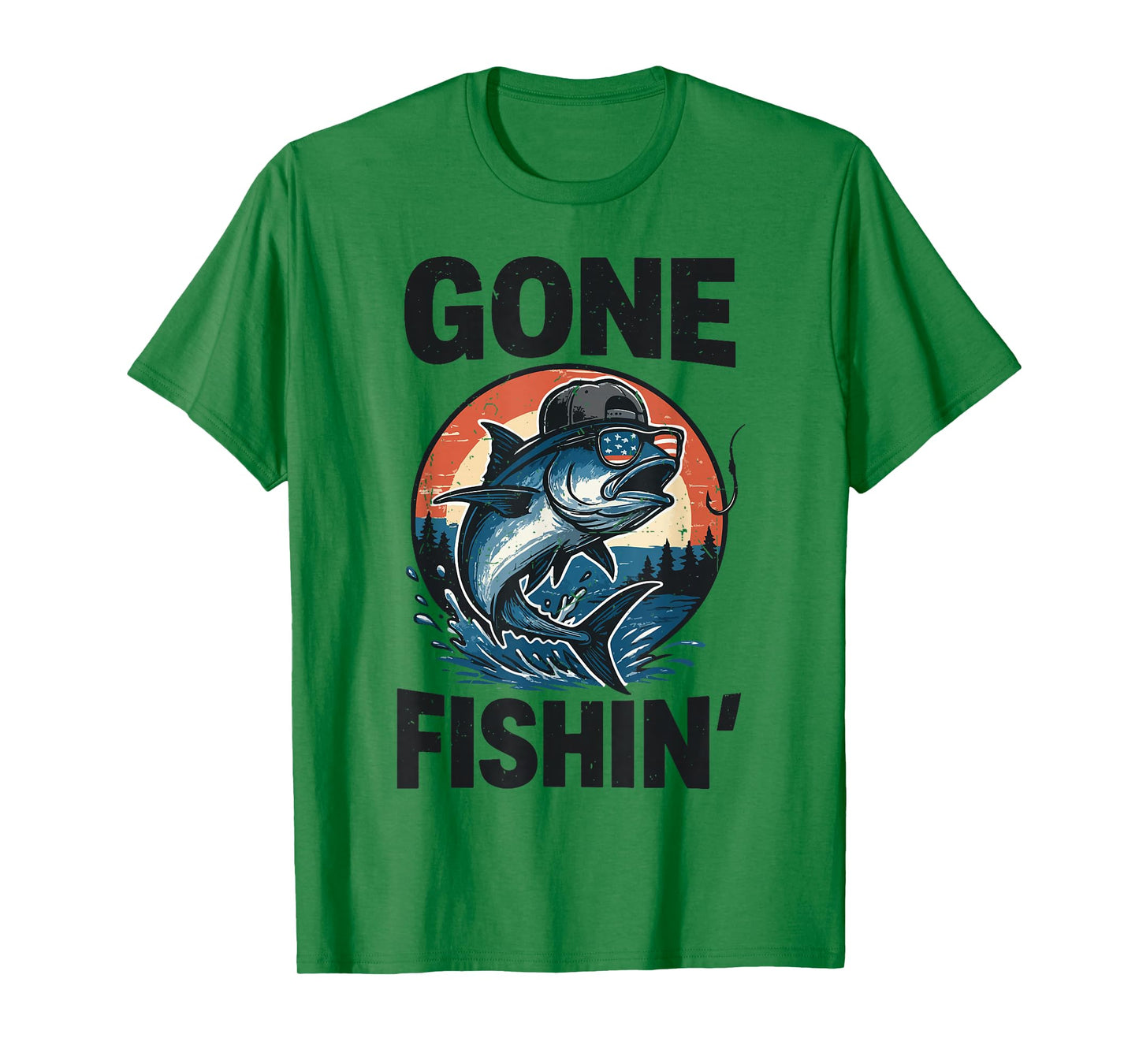 Bluefin Tuna Gone Fishing Youth Boy Toddler Funny Deep Sea T-Shirt