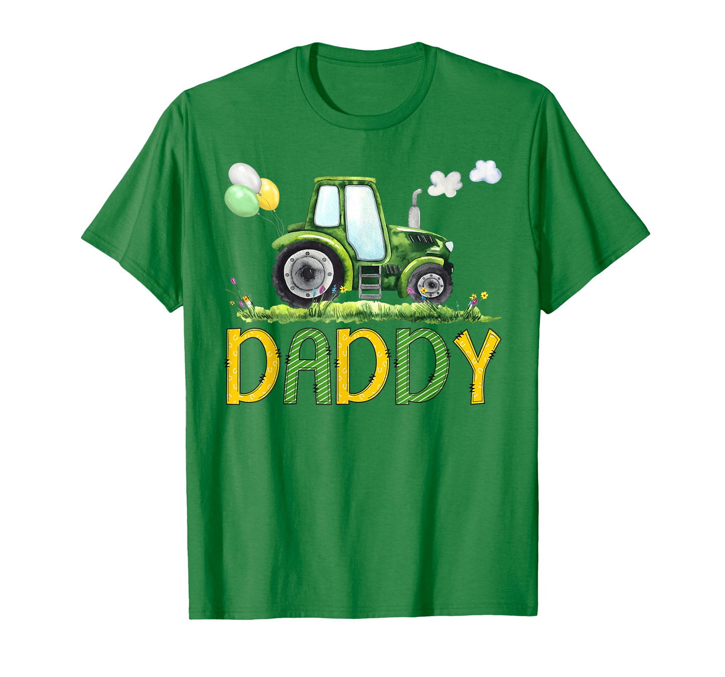 Daddy of The Birthday Boy Tractor Farm Truck Matching T-Shirt