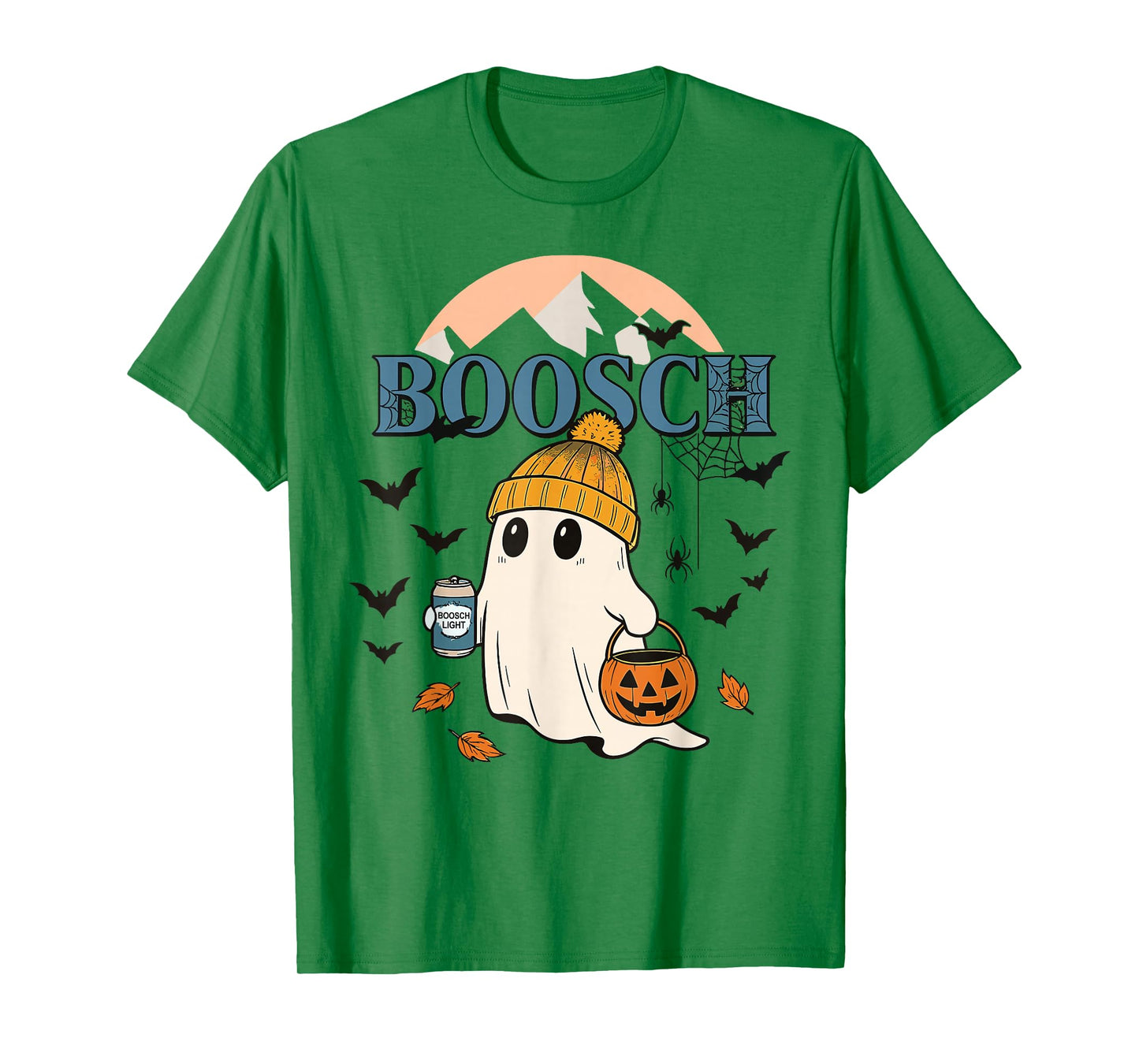 Funny Ghost Beer Halloween Spooky Boo Beer Drinking Party T-Shirt
