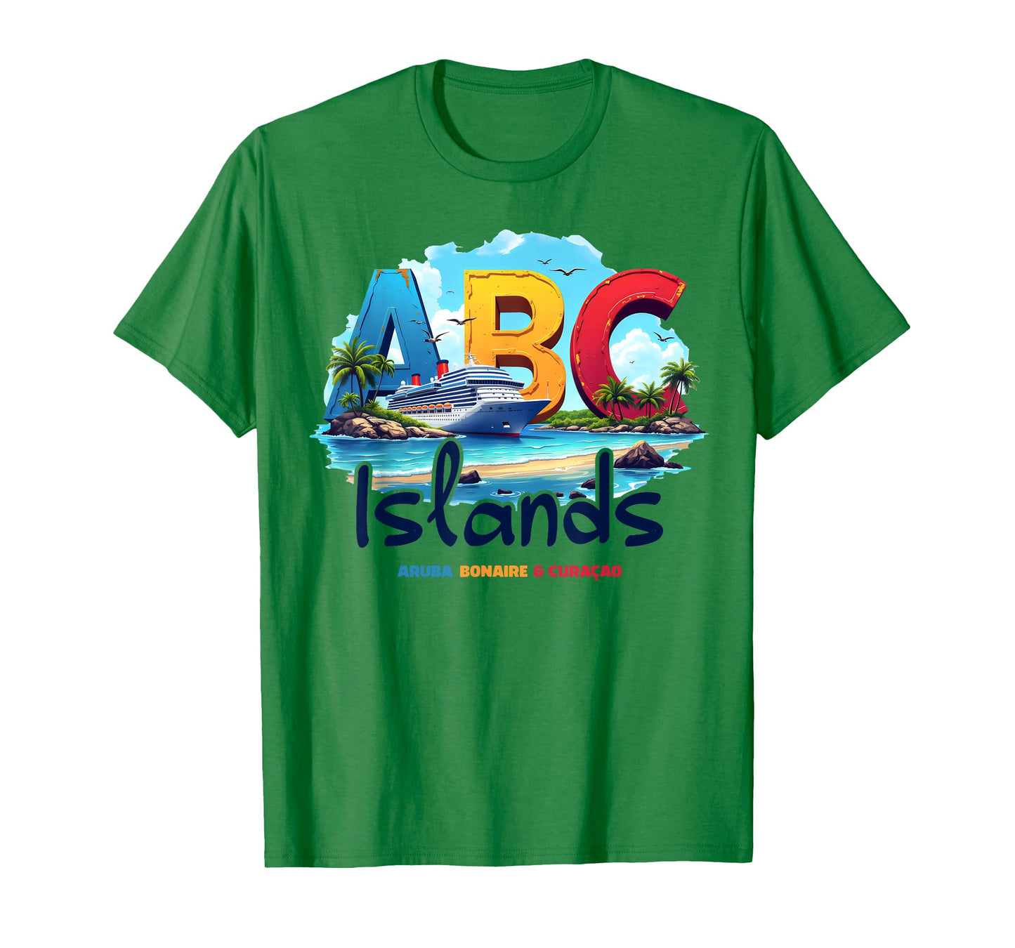 ABC Islands Aruba Bonaire Curacao Cruise Vacation Caribbean T-Shirt