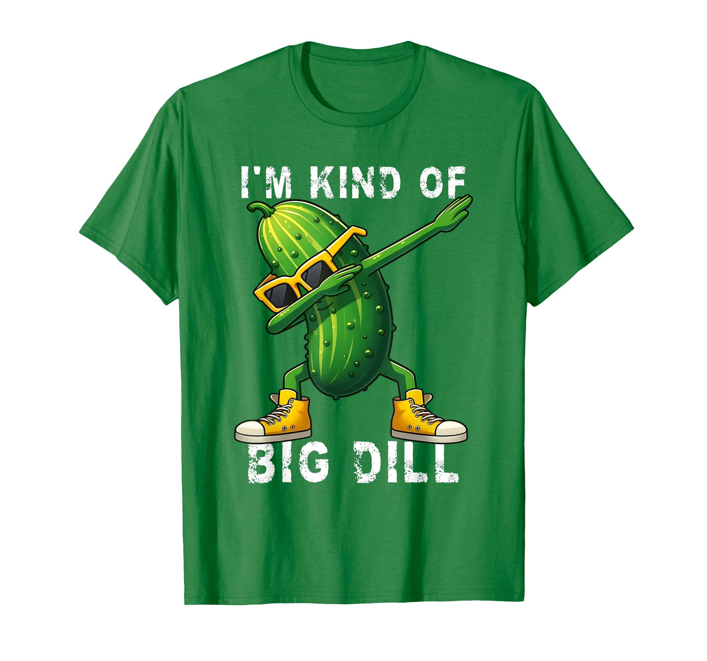 I’m Kind Of Big Dill Pickle Dabbing Halloween Cucumber T-Shirt
