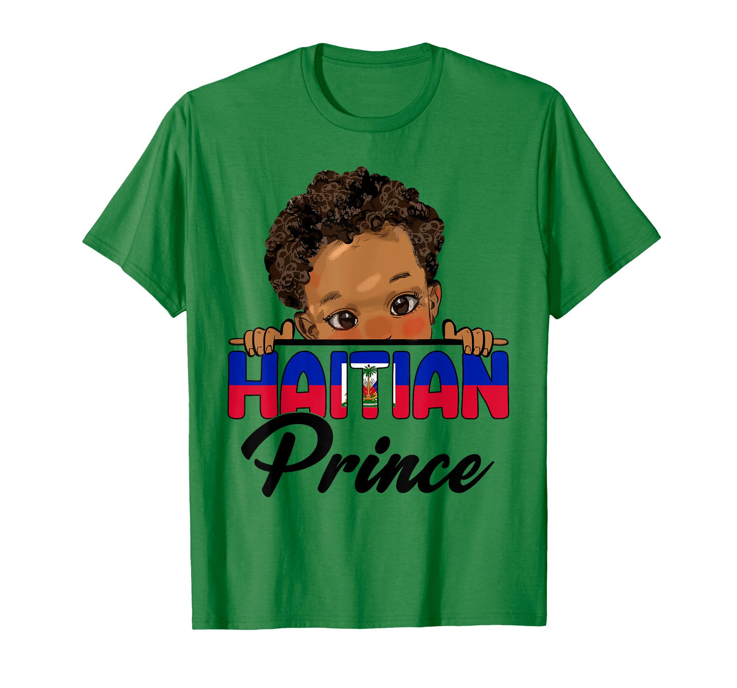 Haitian Prince Hispanic Heritage Month Latina Haiti Boys T-Shirt