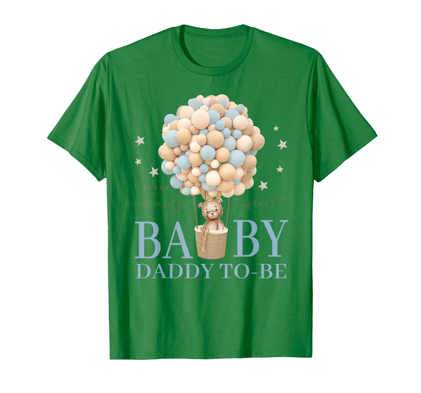 Daddy We Can Bearly Wait Baby Shower Bear Family Matching T-Shirt