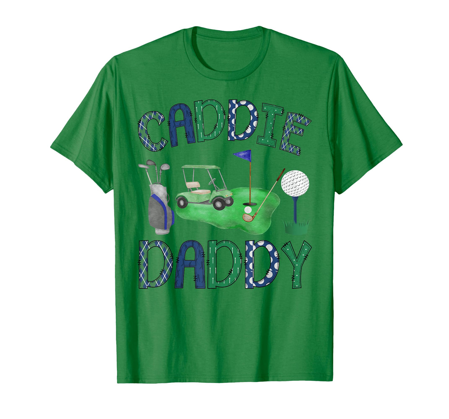 Caddie Daddy Hole in One Birthday Golf Lover Party T-Shirt