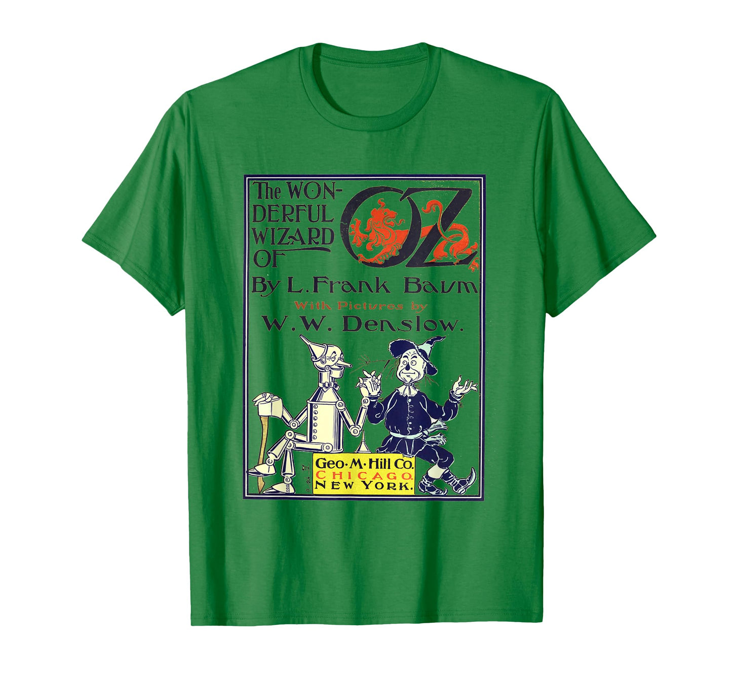 Classic Vintage Book Cover "The Wonderful Wizard of Oz" T-Shirt