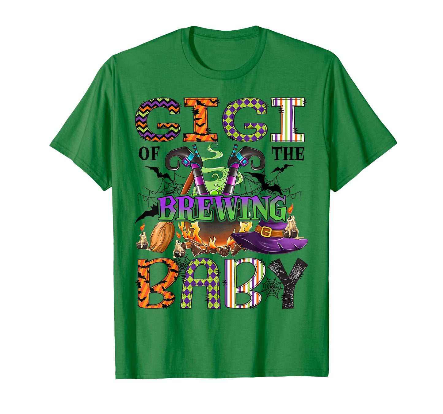 Gigi of Brewing Baby Halloween One Spooky Gigi T-Shirt