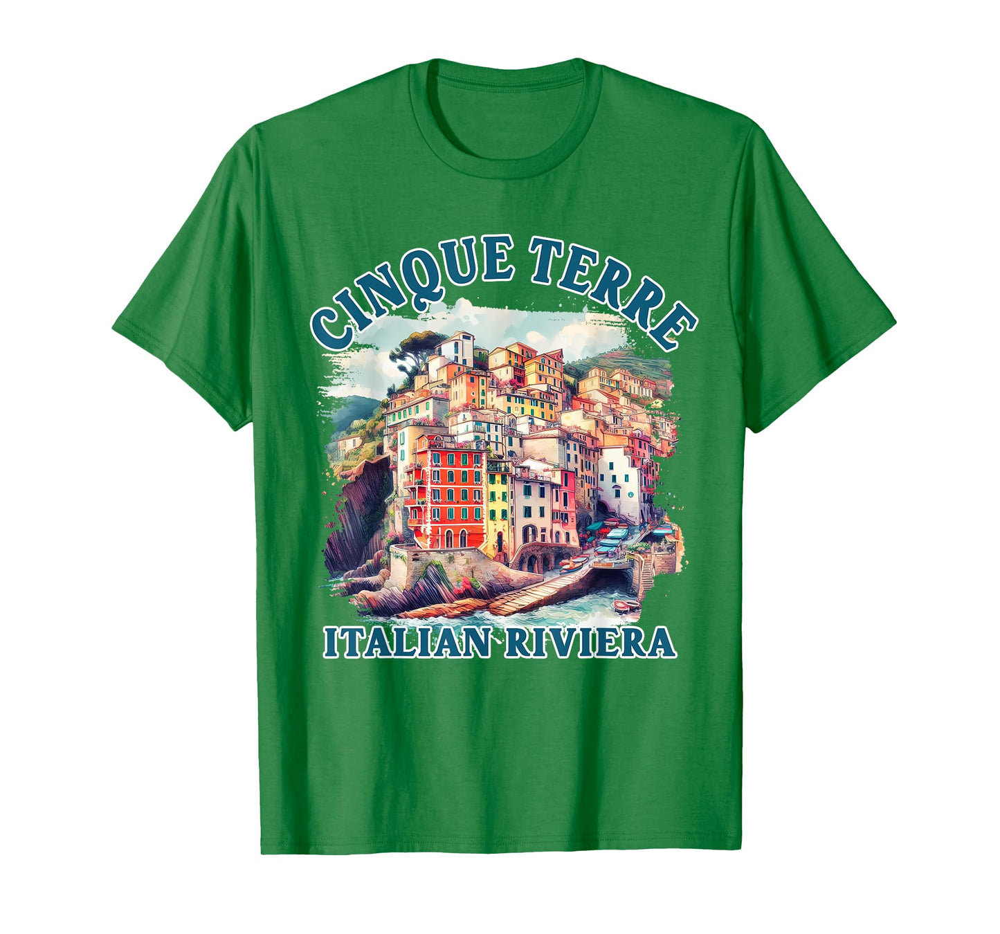 Cinque Terre Travel Italy Trip Cinque Terre Italian Riviera T-Shirt