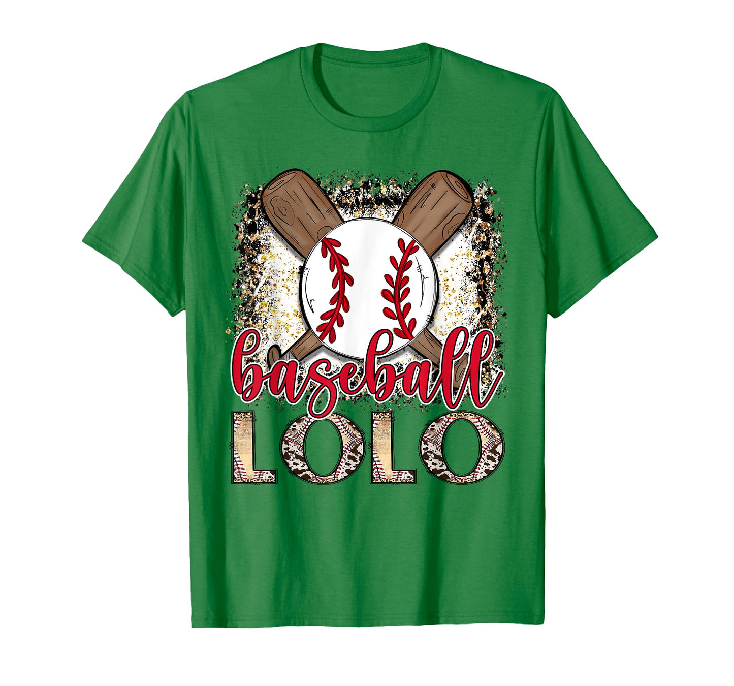 Baseball Lolo Leopard Proud Ball Lolo Game Day T-Shirt