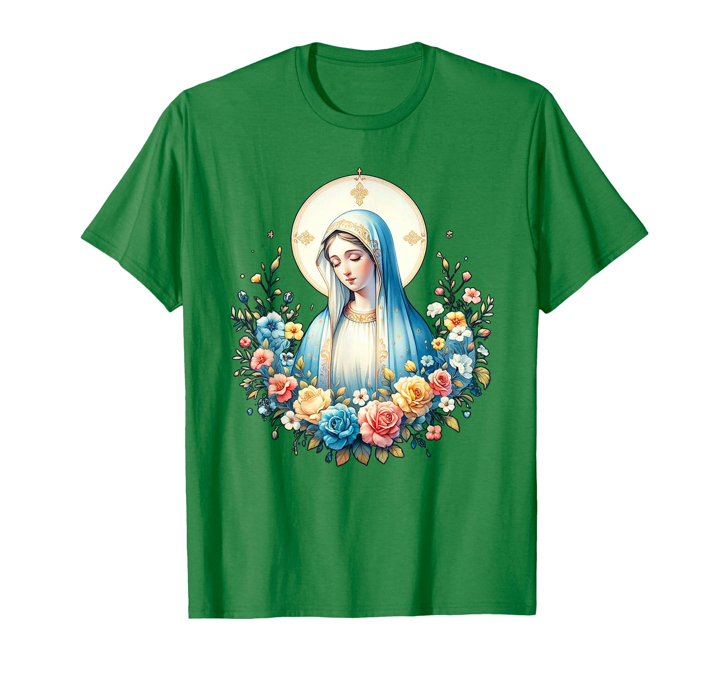 Our Lady of Lourdes Powerful Symbol Saint Mary Mother Mary T-Shirt
