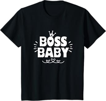 Boss Lady Boss Baby Mom & Daughter Mommy & Me Matching T-Shirt