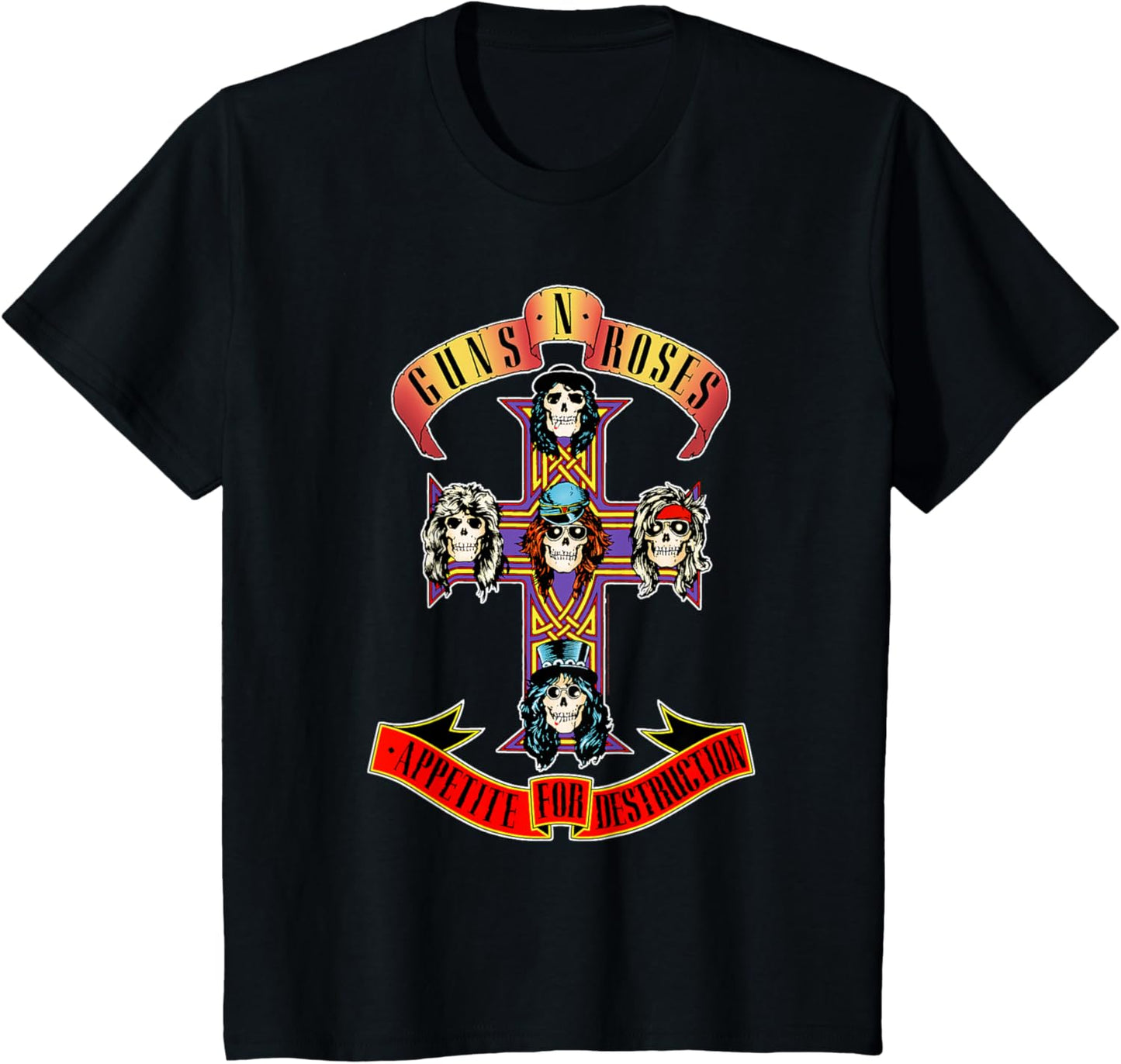 Youth Guns N' Roses Official Cross T-Shirt